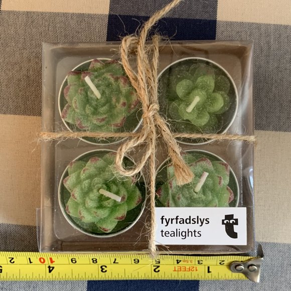 Flying Tiger - Succulent Tea Light Candles - Picture 8 of 8